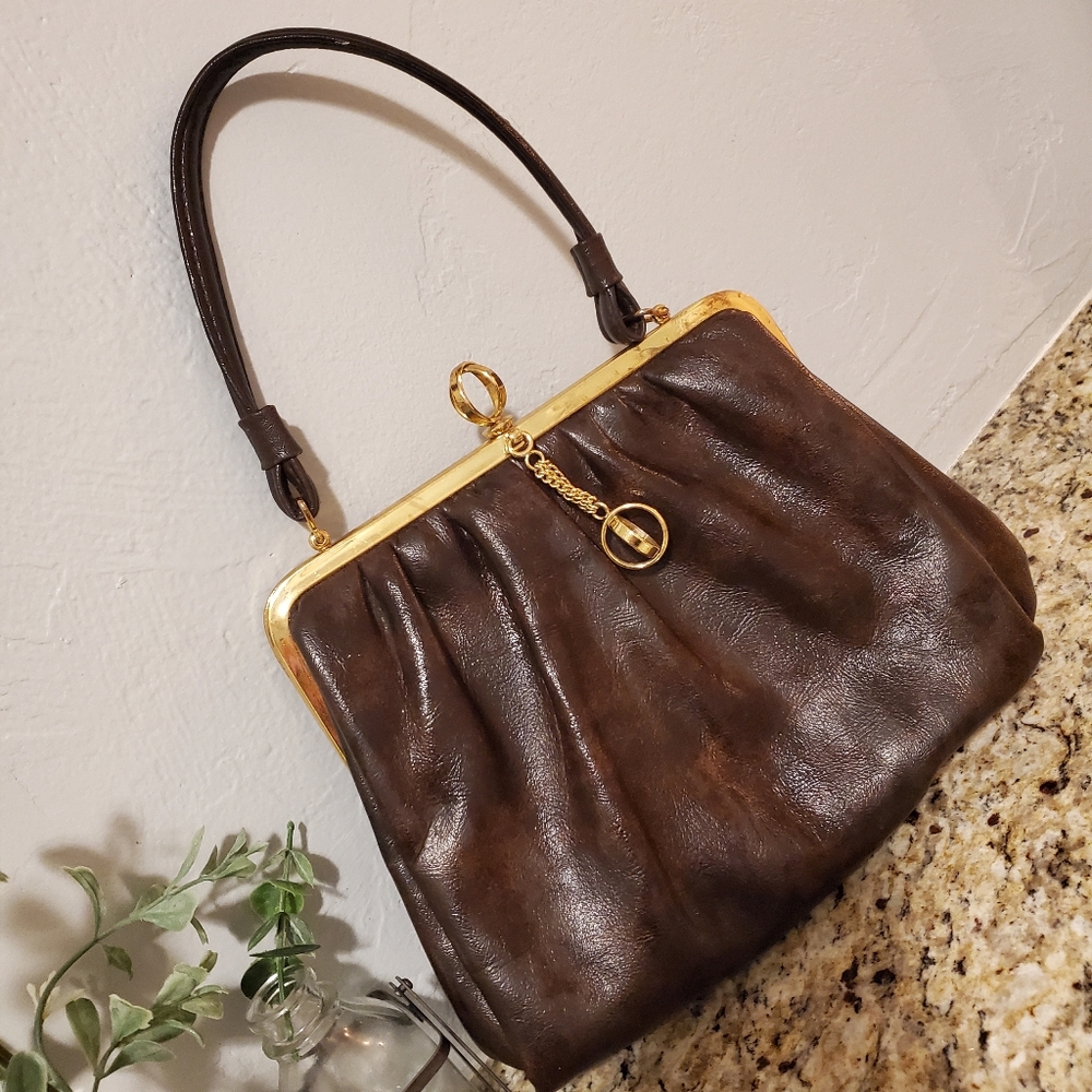 Vintage 50s/60s Elbief England Hand Bag